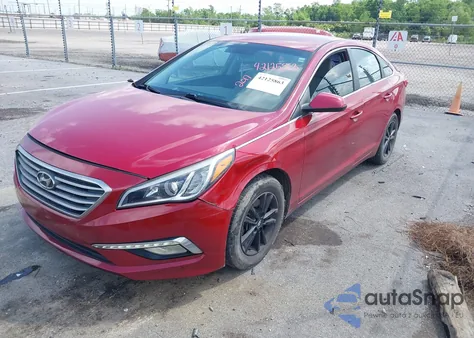 2017 Hyundai Sonata Se z USA, uszkodzony, nr VIN 5NPE24AF1HH535301
